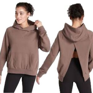 Athleta Moonrise Hoodie Sweatshirt in Mineral Brown